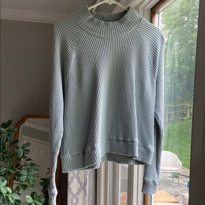 The North Face Women's Knit Sweater in Silver Blue